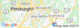West Mifflin map